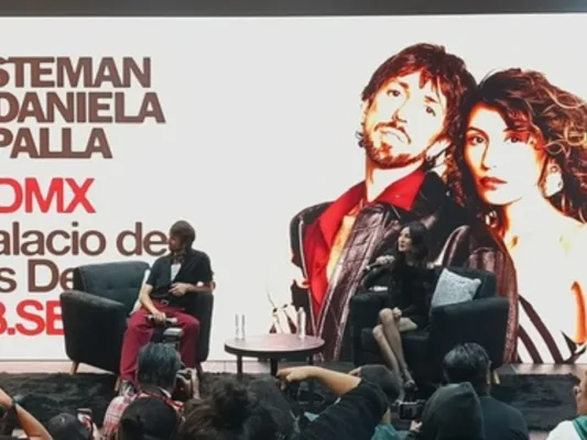 Esteman y Daniela Spalla: la telenovela sonora que explotará el Palacio de los Deportes este 18 de septiembre