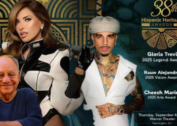 Gloria Trevi, Rauw Alejandro y Cheech Marín recibirán el Premio Herencia Hispana