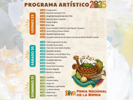 Feria Nacional de la Birria: Disfruta de un fin de semana delicioso y en familia