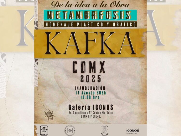 Inauguran en CDMX la exposición homenaje plástico y gráfico a Kafka