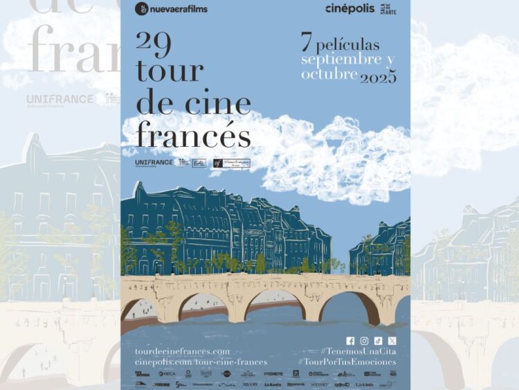 Tour de Cine Francés: Conoce su póster oficial y fecha de inicio