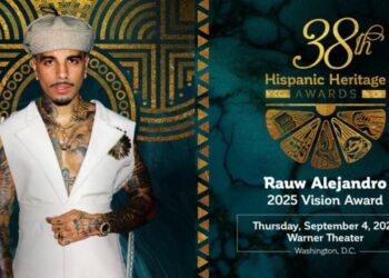 Rauw Alejandro recibirá el Premio a la Herencia Hispana 2025 en la categoría Visión