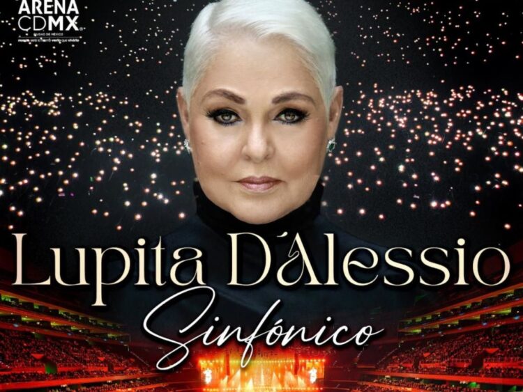 Lupita D’Alessio con su álbum "Sinfónico" rompe las plataformas musicales