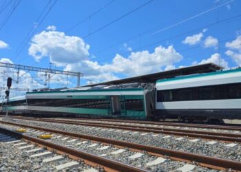 El tercer descarrilamiento del Tren Maya. AMEXI