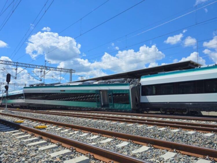 El tercer descarrilamiento del Tren Maya. AMEXI