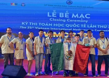Estudiantes mexicanos, medallistas en Concurso Internacional de Matemáticas. AMEXI