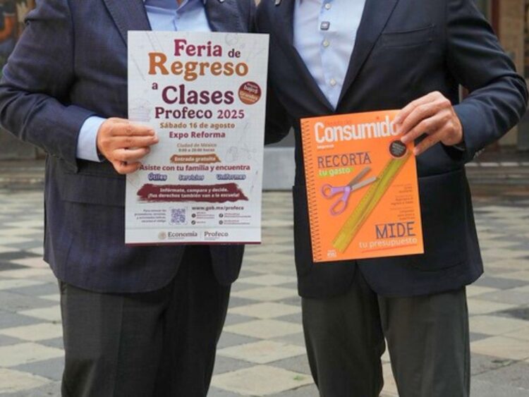 Feria de Regreso a Clases Profeco 2025. AMEXI