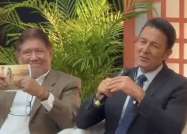 Fernando Colunga y el productor Juan Osorio