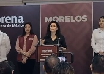 Luisa María Alcalde acusa campaña de desprestigio contra Morena orquestada por la derecha