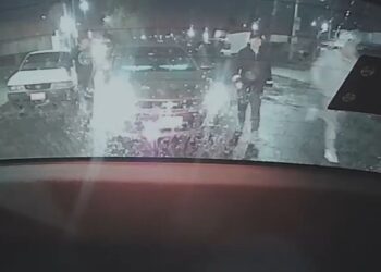 Montachoques en avenida de Ecatepec, Edomex. AMEXI Foto Captura de video