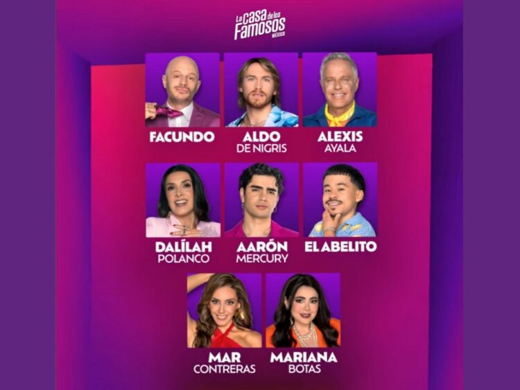 Ellos son los nominados de “La casa de los famosos México 3” | AMEXI/FOTO: IG @lacasadelosfamososmx
