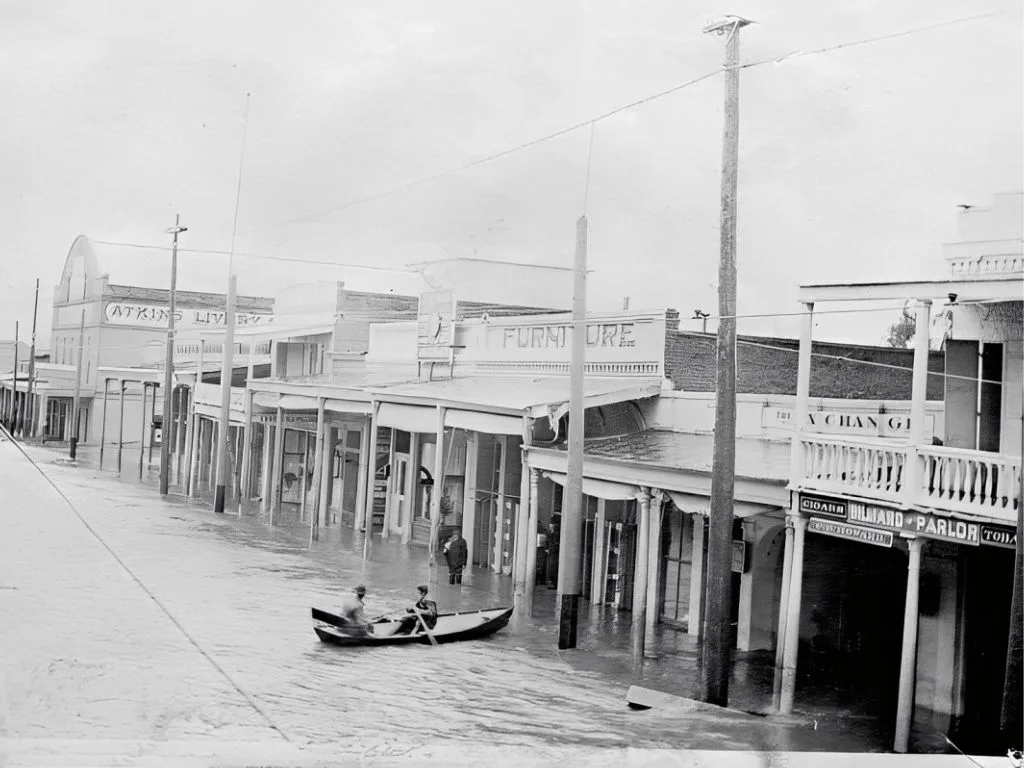 Oroville, California. Años atrás.