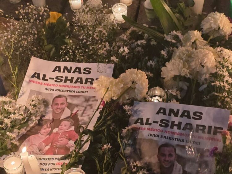 “No olviden Gaza”: en México se alza la voz por periodistas asesinados