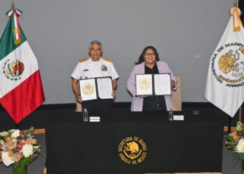 Presentan SEMAR y SEMUJERES convenio contra la violencia de Género.