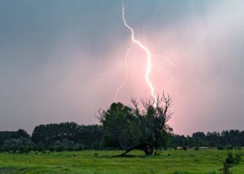 ¿Crees que no te puede caer un rayo durante una tormenta?