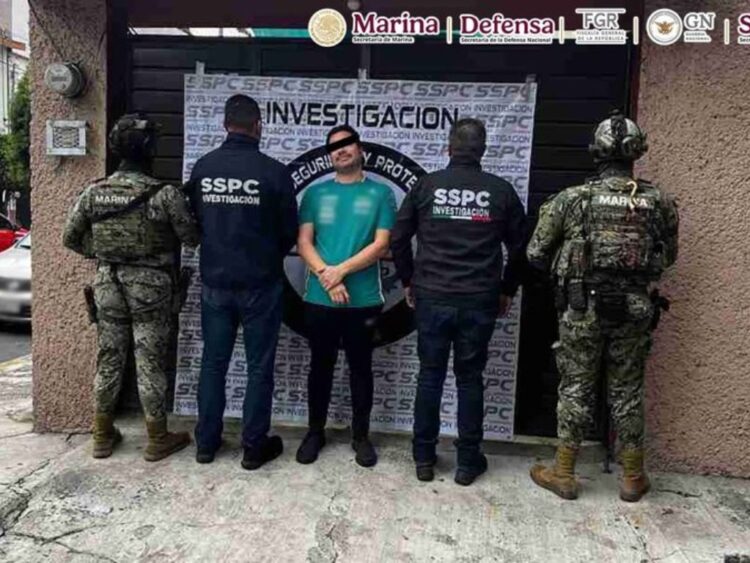 Semar detiene a narco guatemalteco. Foto Semar