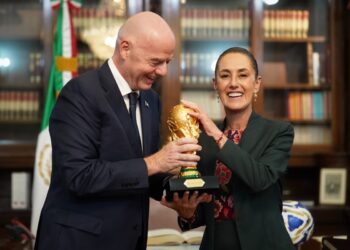 Sheinbaum e Infantino afinan preparativos rumbo al Mundial 2026