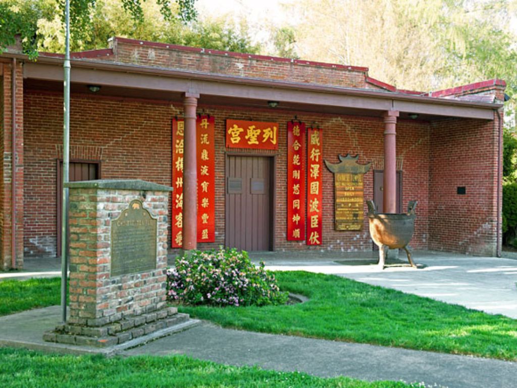 Templo chino de Oroville, California, en el condado de Butte. AMEXI