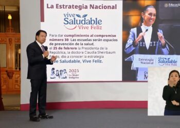 Avanza programa Vive Saludable, Vive Feliz; casi 4 millones niños valorados: SEP
