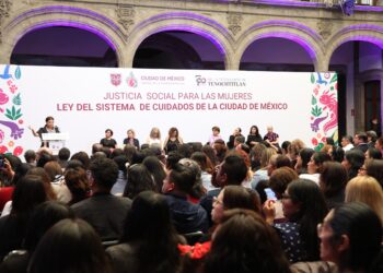 Brugada busca erradicar división sexual del trabajo y reconocer tarea de cuidados