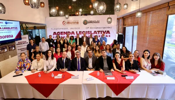 Los diputados de Morena adelantaron que son prioridad las propuestas de la presidenta Claudia Sheinbaum. AMEXI/FOTO/ Bancada de Morena