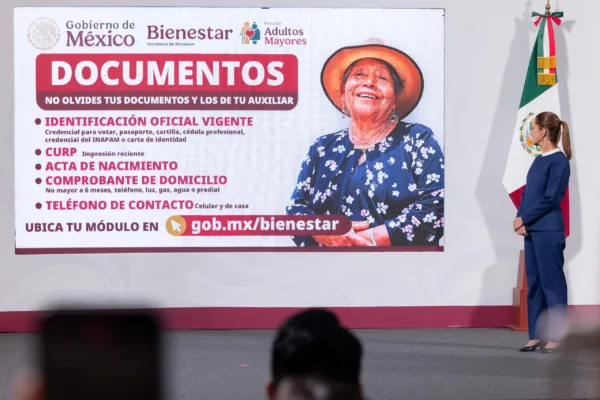 Registro Pensión Mujeres Bienestar concluye el próximo 31 de agosto.