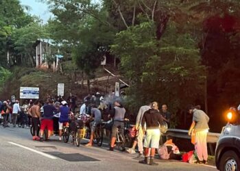 De los 370 integrantes censados que iniciaron la caravana migrante “Éxodo de Justicia”, hace una semana, este miércoles la vieron menguada.