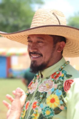 Promotor del festival, Wilson Alonzo, reconocido chef del estado de Yucatán y del país