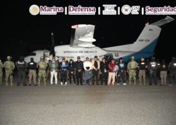 Autoridades federales lograron la detención de 14 presuntos integrantes de una célula delictiva vinculada al CJNG.