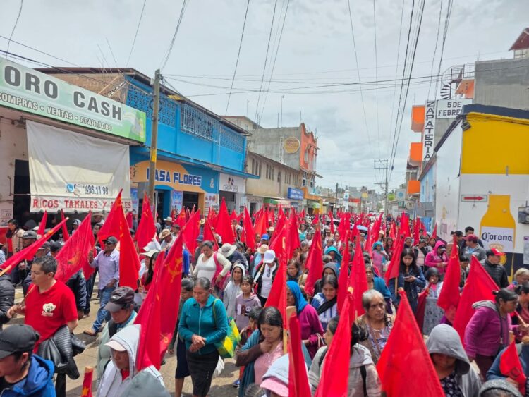 FPR realiza jornada a 5 años del asesinato de Tomás Martínez, en Oaxaca. Exigen justicia y que no quede impune el crimen.