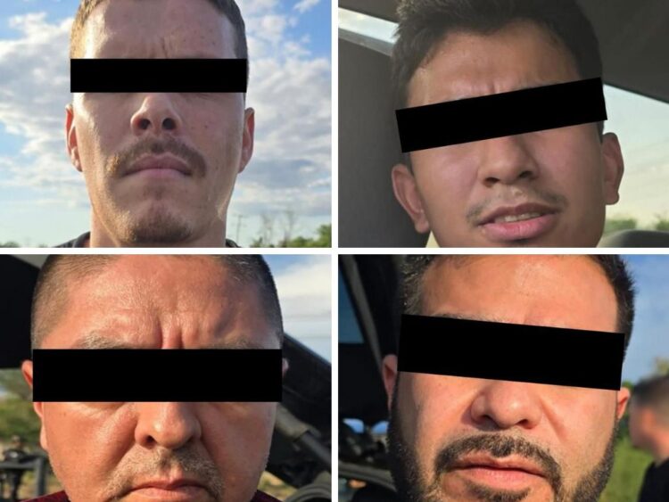 Autoridades federales capturaron a cuatro integrantes de la célula criminal “Fuerzas Especiales Avendaño” (FEA), brazo armado de “Los Mayos”.