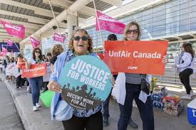 El conflicto laboral en Air Canada Inició desde marzo y no se llegaron a acuerdos.