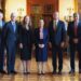 La presidenta de México, Claudia Sheinbaum se reunió en Palacio Nacional con Doug McMillon, presidente y director ejecutivo de Walmart Inc.