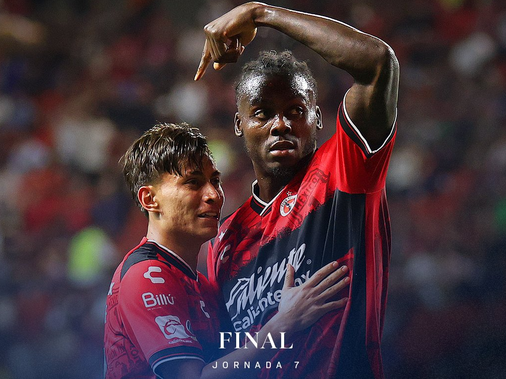 Xolos goleó 3-0 a Necaxa