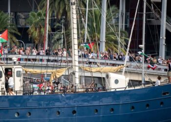 Flotilla Global Sumud sufre tercer ataque con drones en el mar abierto, frente a las costas de Grecia