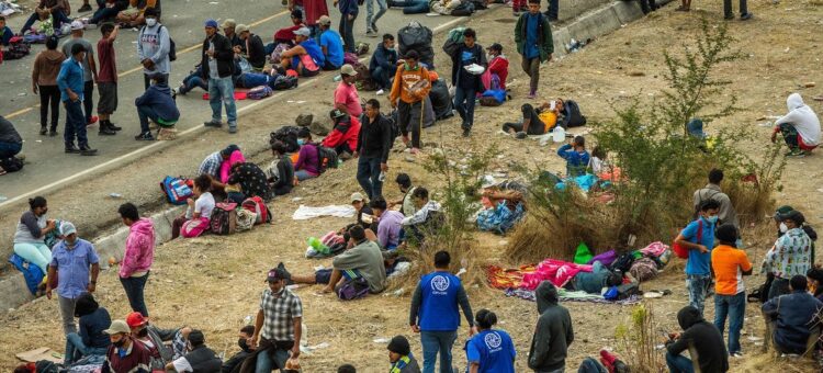 La ACNUR reveló que en el 2025 aumentó la migración forzada por violencia hacia México de varias naciones del orbe.