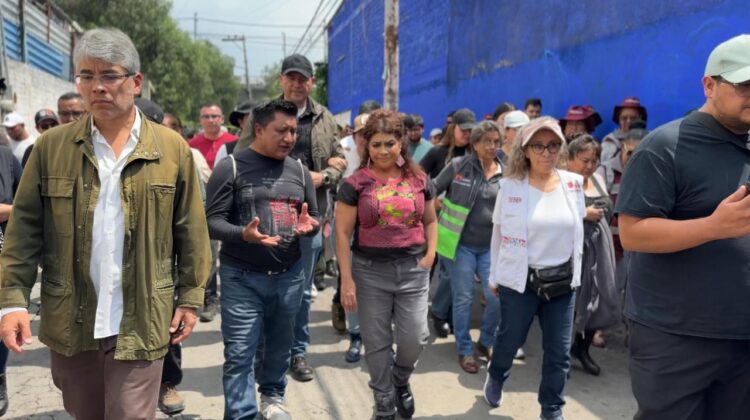 Acciones para atender 20 colonias afectadas por fuerte lluvia en Iztapalapa