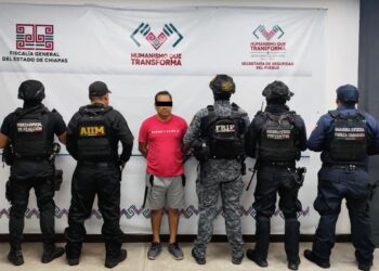 Fiscal Chiapas reporta detención de presunto feminicida de una mujer que encontraron restos de su cuerpo desmembrado en contenedor de basura