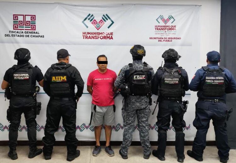 Fiscal Chiapas reporta detención de presunto feminicida de una mujer que encontraron restos de su cuerpo desmembrado en contenedor de basura