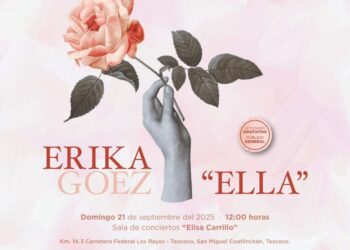 Erika Goez siguen con los festejos patrios en su próxima presentación en Texcoco