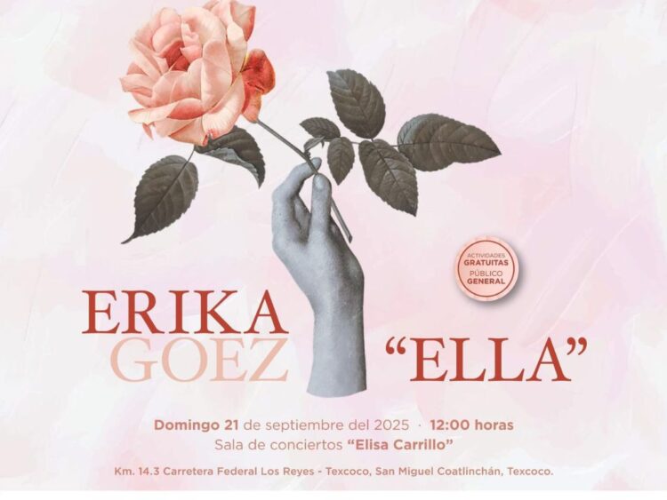 Erika Goez siguen con los festejos patrios en su próxima presentación en Texcoco