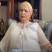 Elsa Aguirre aparece en redes sociales a sus 95 años