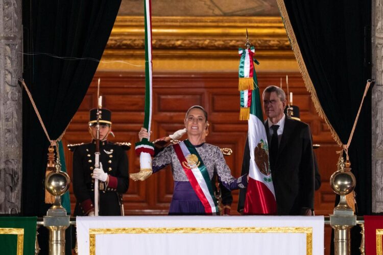 Claudia Sheinbaum hace historia con su primer Grito de Independencia