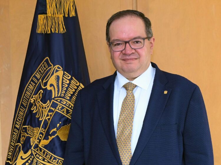 El rector Lomelí anunció plan de seguridad para la UNAM. AMEXI