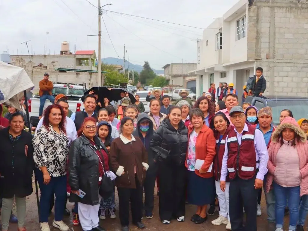 Imelda Cuéllar. Las obras de infraestructura, resultado de las Audiencias Ciudadanas. AMEXI