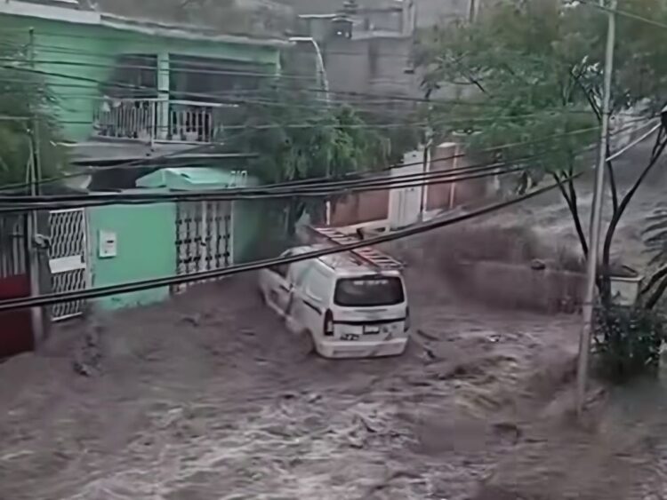 Las lluvias no dan tregua al Valle de México