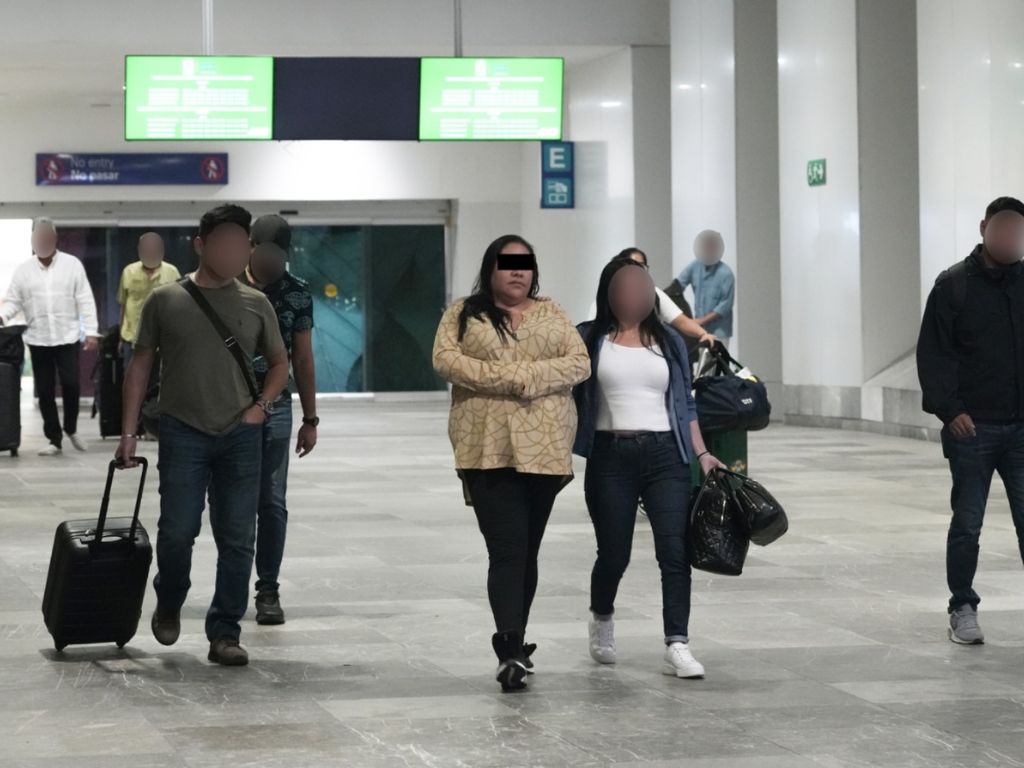 Lesly María “N”, detenida en Guanajuato por su presunta implicación en el homicidio del líder sindical Mario Machuca Sánchez en Quintana Roo. Foto Especial