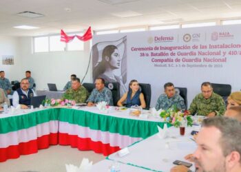 Decomisos de droga en BC. Marina del Pilar en la inauguración de instalaciones militares. AMEXI