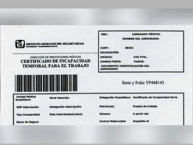 Negativa a emitir incapacidad médica en el IMSS. AMEXI