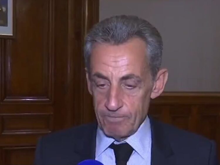 Nicolás, Sarcozy, expresidente de Francia. AMEXI Foto captura de video